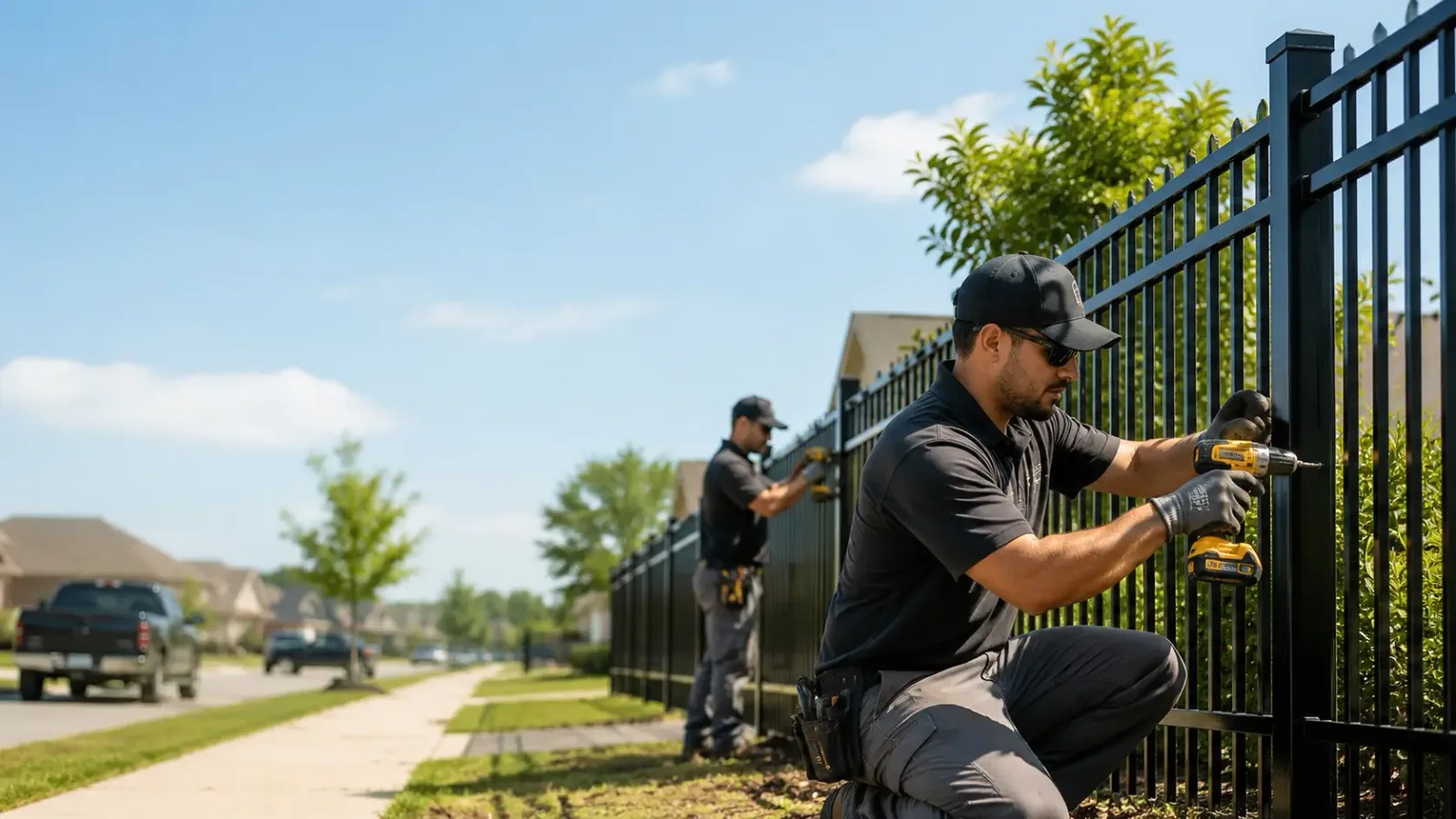 Metal Fence Installation in Dorchester, IA